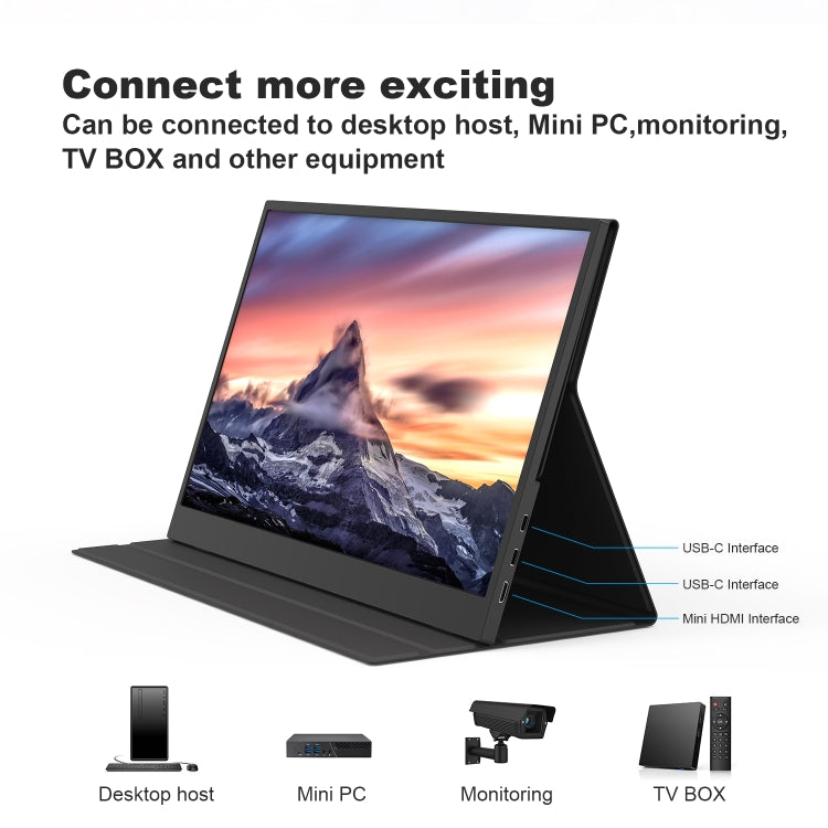 GXMO G156F 15.6 inch FHD 1920x1080P IPS Screen Portable Muti-platform Monitor, G156F GXMO G156F 15.6 inch FHD 1920x1080P IPS Screen Portable Muti-platform Monitor, G156F